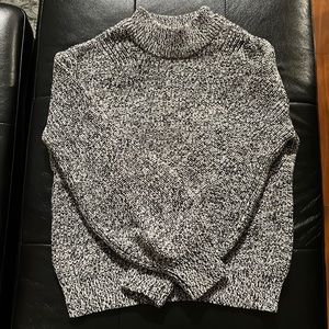 Women’s salt and pepper sweater H&M